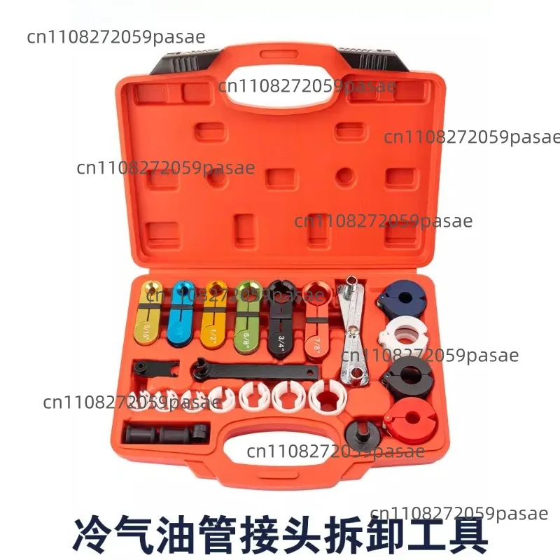 Tool for Removing Automotive Air Conditioning Refrigerant Lines, Air Conditioning Lines, and Fuel Lines