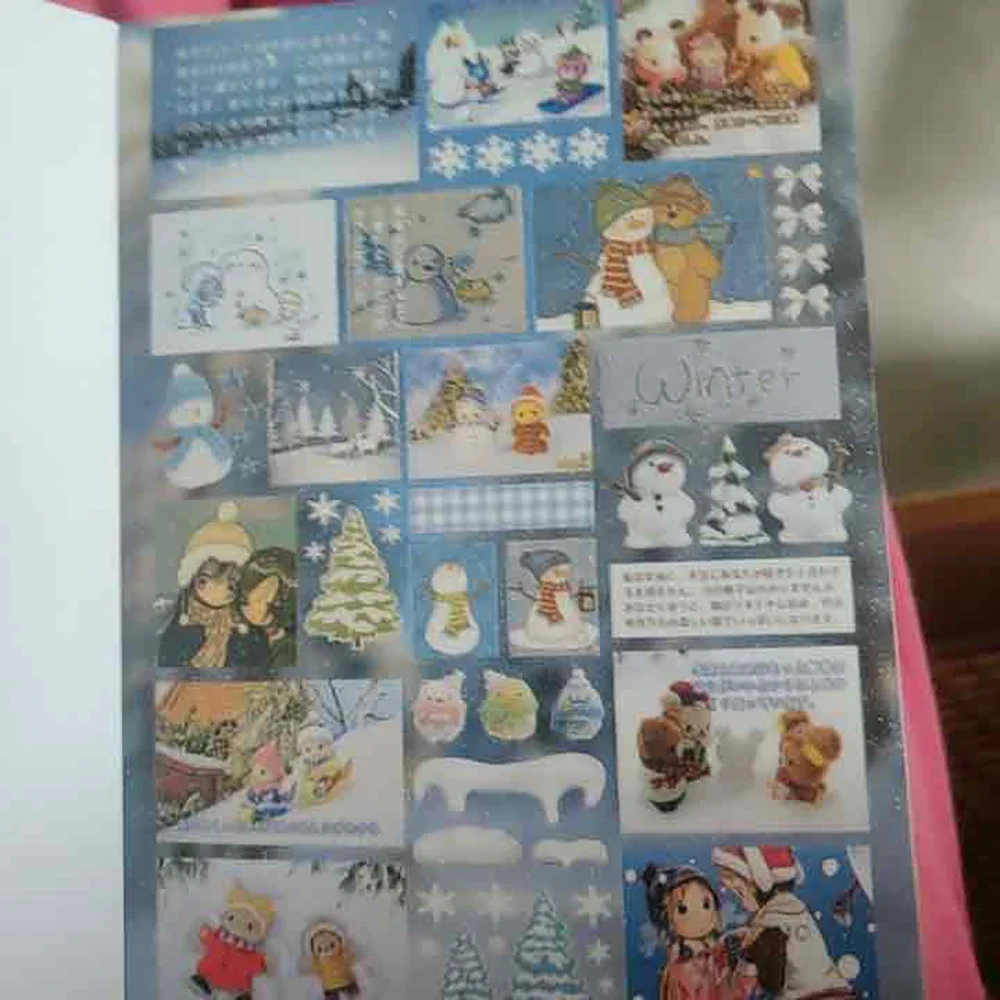 50 Blatt Niedliche Vintage Showa Lebensmittel Tier Cartoon Mädchen 50 Blatt Nicht-Wiederholende Aufkleber Buch Scrapbooking Material Bastelzubehör – Detail 5