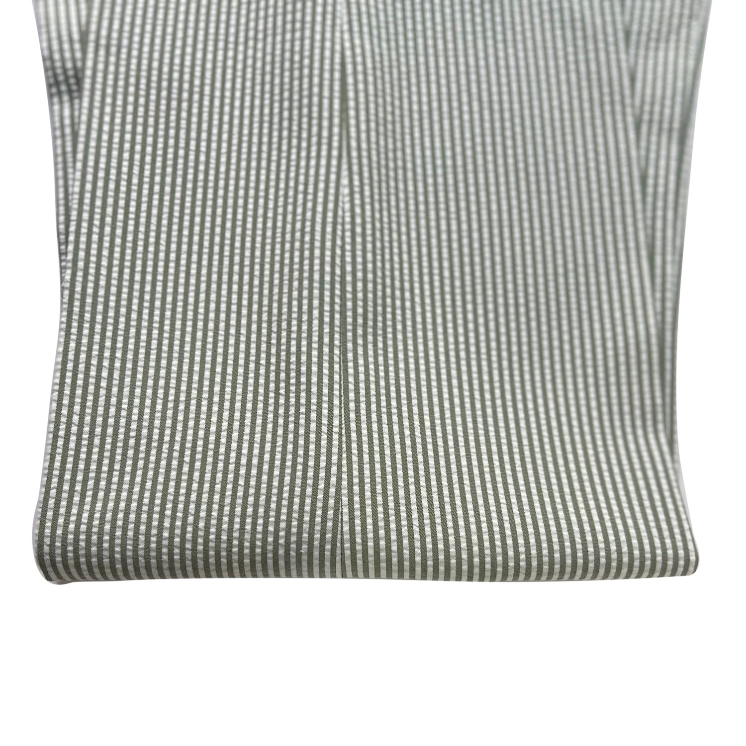 伸縮性のあるメンズダークグリーンシアサッカーパンツ軽量快適仕立てパンツドレスパンツメンズカジュアルパンツ夏用