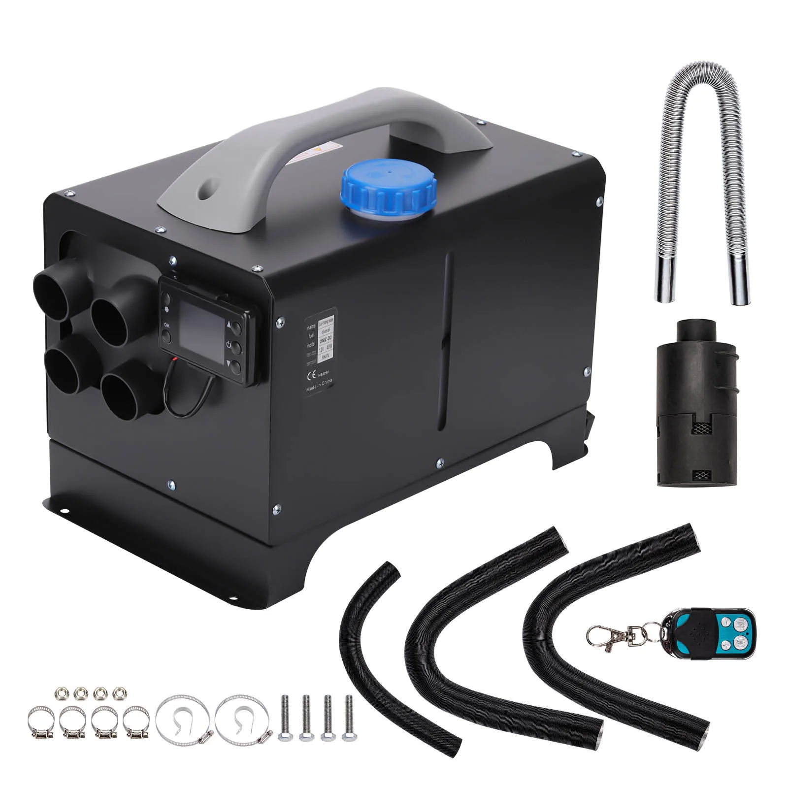 12V 8KW LCD Switch Air Diesel Heater for Car Truck MotorHomes Bus RV Cars
