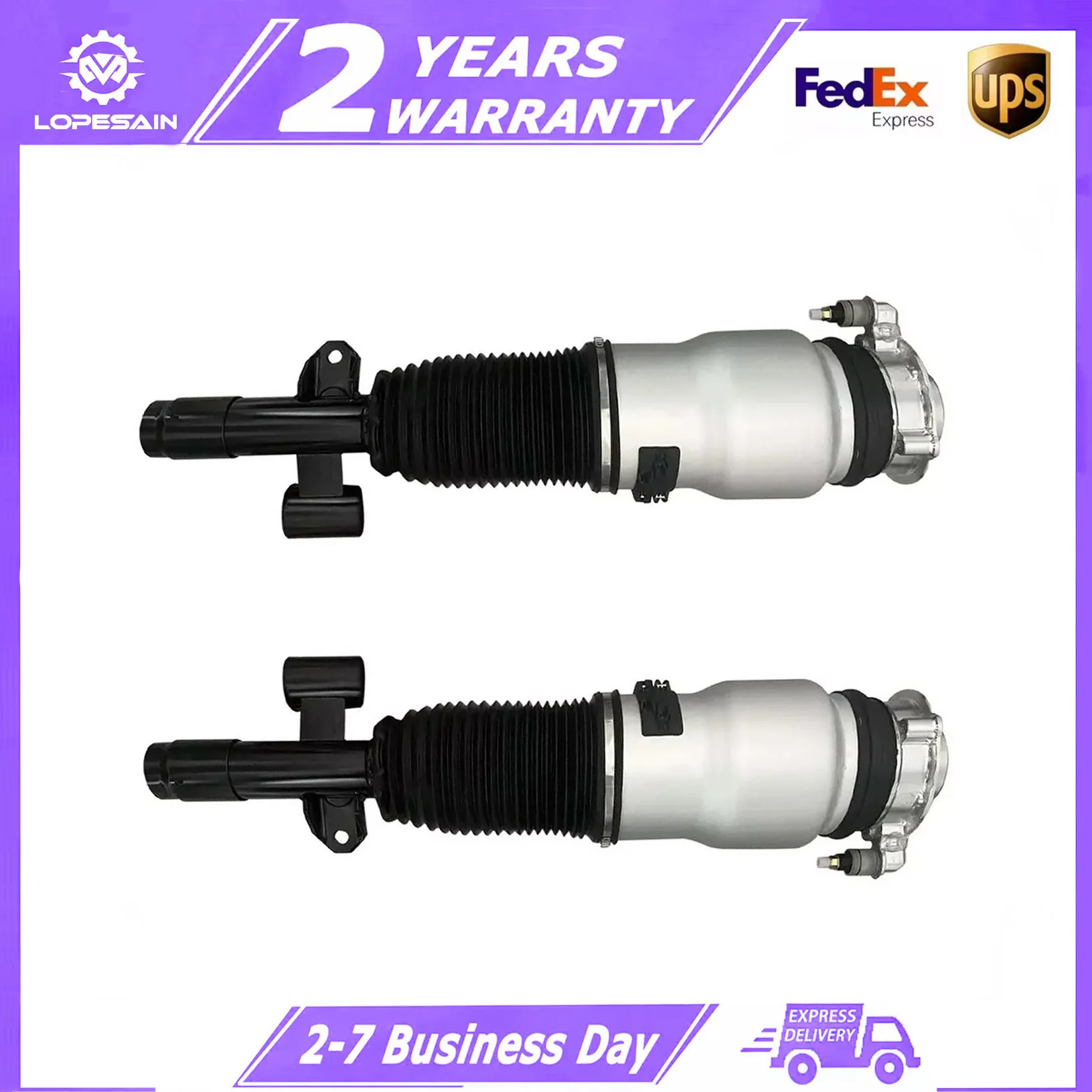 Pair For Front Right/Left Air Suspension Shock Strut For Rolls-Royce Coolinan 37106899088 37106899087