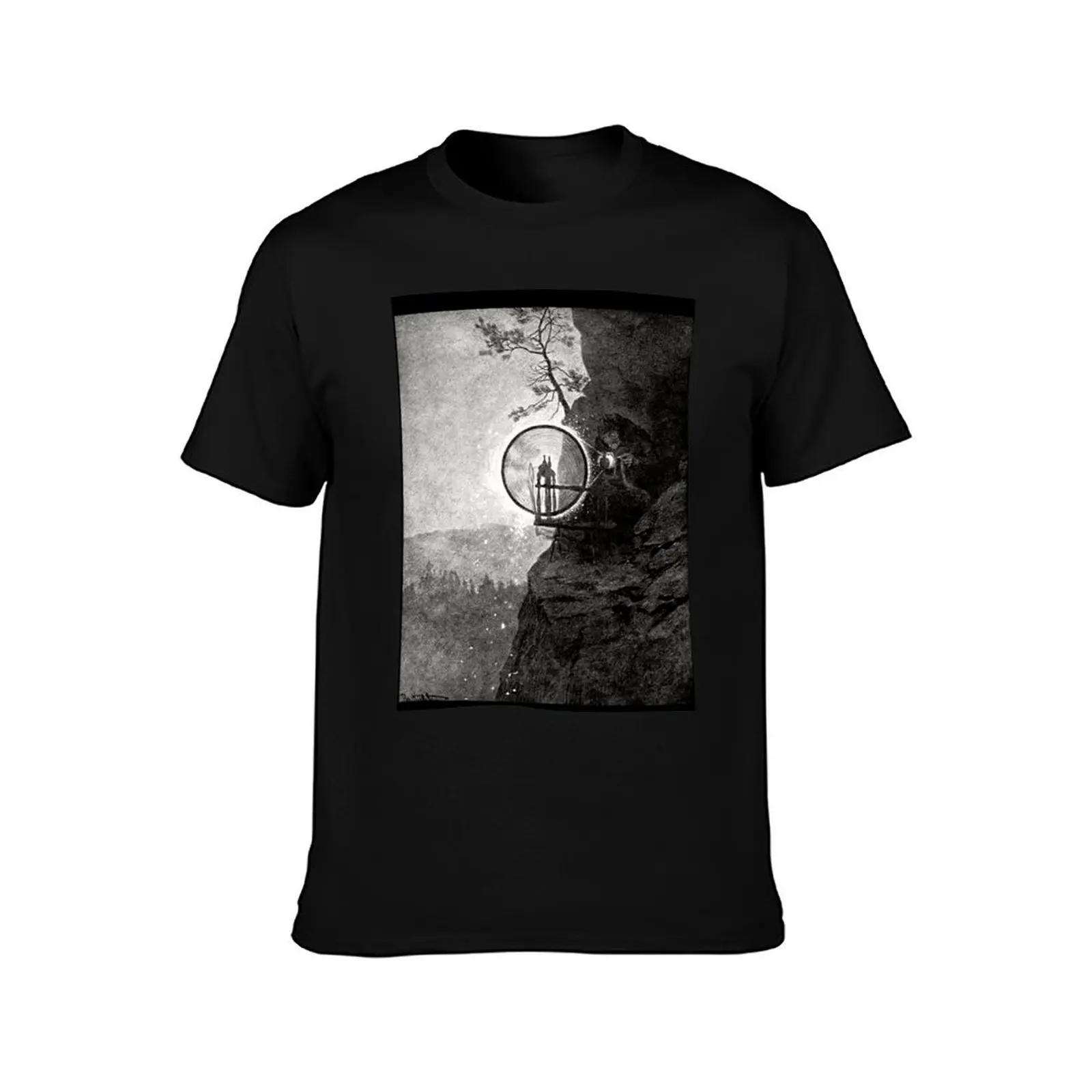 Theodor Severin Kittelsen The Witch 1892 T-Shirt High Elasticity Sports T-Shirt
