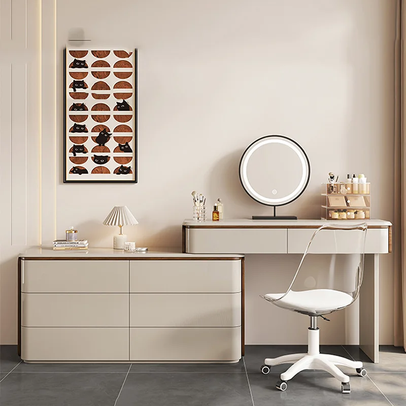 

Modern Princess Dressing Table Modern Princess Girls Comfortable Bedroom Drawers Dressing Table Toiletries Coiffeuse Furniture
