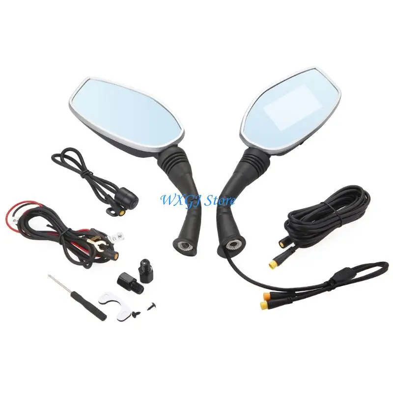 

37JE Motorbike Driving Video Recorder Camera Support Front & Rear Recording