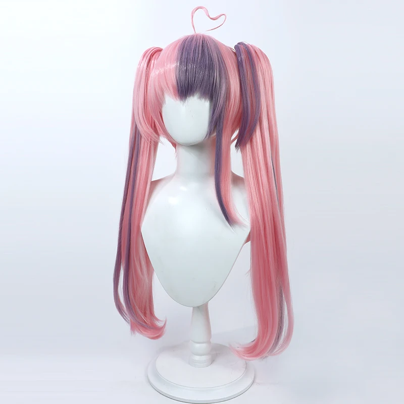 NIJISANJI バーチャル YouTube アイアンマウス コスプレウィッグ ハロウィンパーティー小道具 人工毛 耐熱ファイバー + ウィッグキャップ