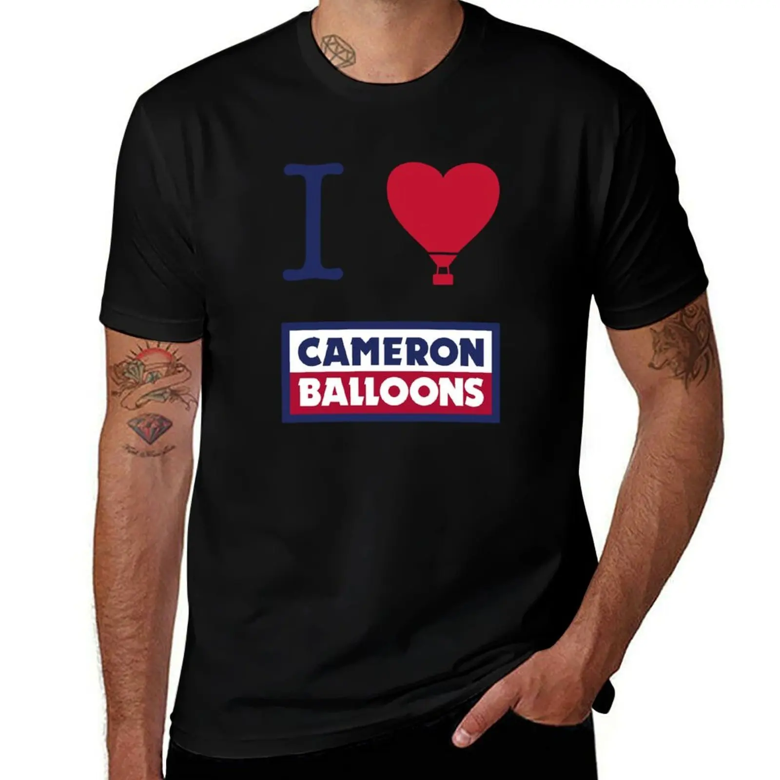 I Heart Cameron Balloons T-Shirt funny t shirts man T-Shirt