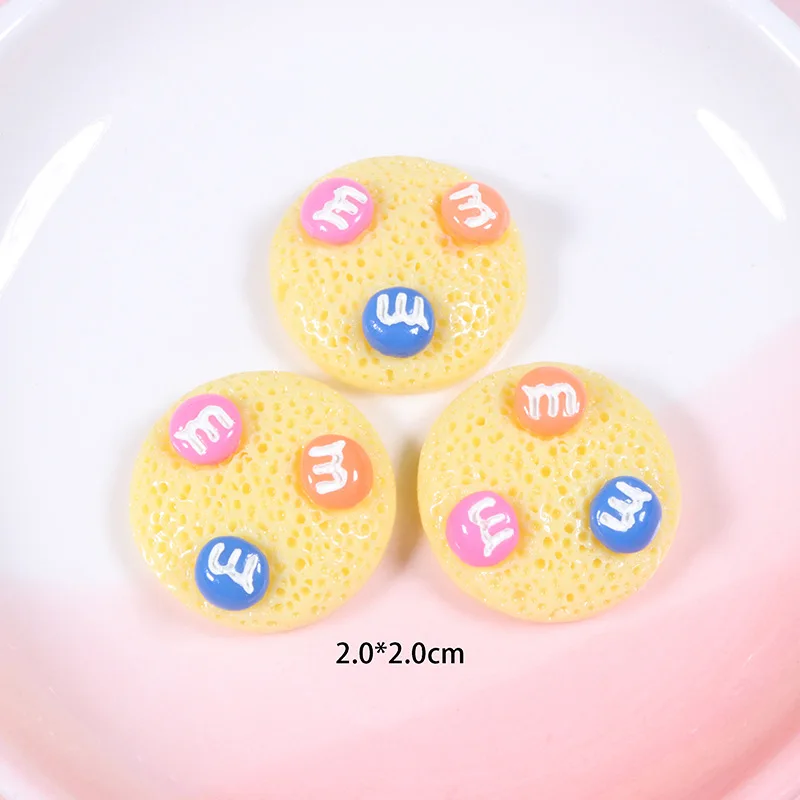 20pcs Mix Cute Sweet Food Dessert Donut Cake Flat back Resin Cabochon Embellishments DIY Scrapbooking For Girls Hair Bows