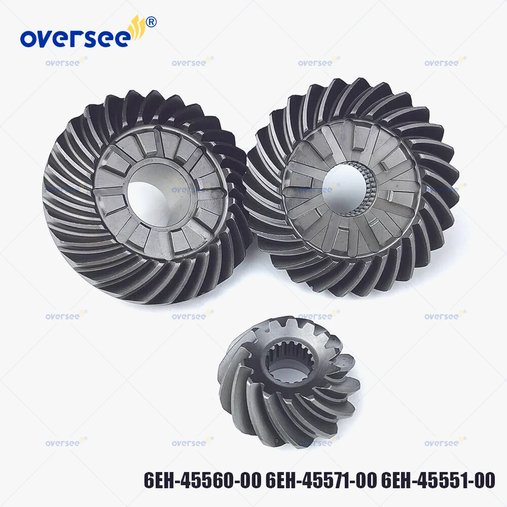 

6EH-45560 6EH-45571 6EH-45551 Gear Kit For Yamaha Outboard F165 F150 HP Outboard Engine Gear Set