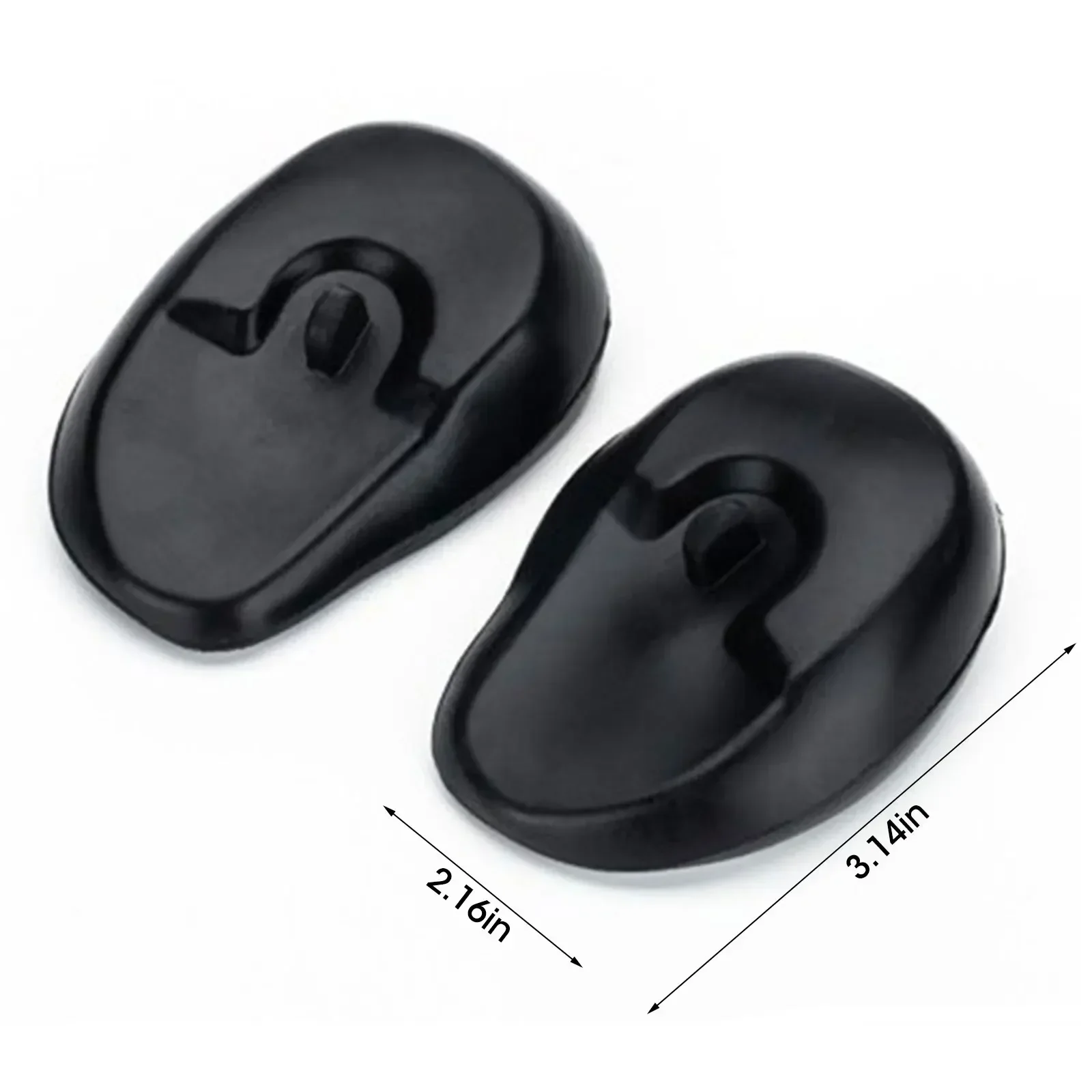 2 قطعة صالون مهنة صبغة شعر تصفيف الشعر الأذن يغطي غطاء للأذنين الأسود يمنع من وصمة عار الأذن حماة أدوات تصفيف لون الشعر #6