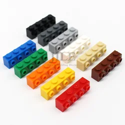 20 stks MOC Compatibel 30414 Baksteen Gemodificeerde 1x4 met Studs aan Side Bouwstenen Bulk DIY Assembleert Onderdelen bouw Speelgoed