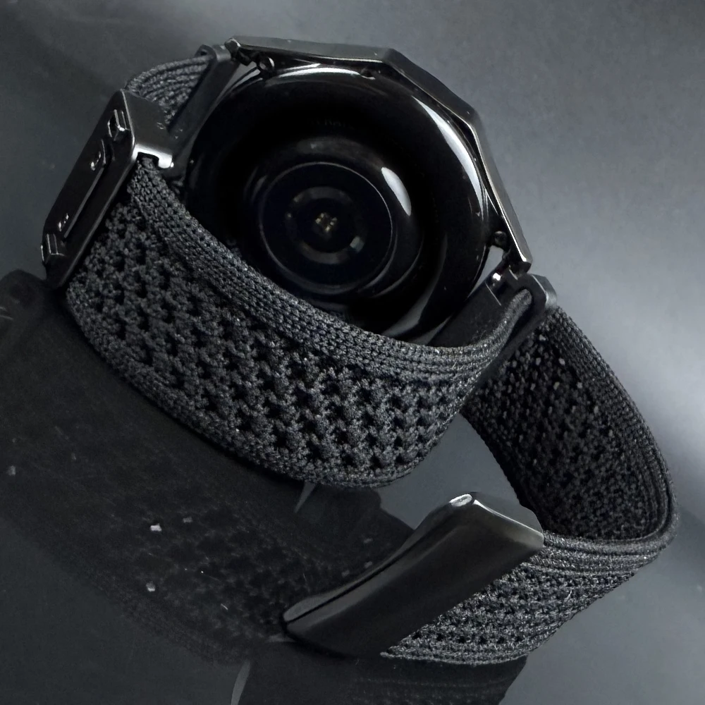 22/20-mm-Armband für Samsung Galaxy Watch 7, 6, 5, 4 (44 mm, 40 mm), 6 Classic (47 mm, 43 mm), 5 Pro, Huawei Watch GT 5/4/3 Pro (46 mm, 42 mm). – Detail 2