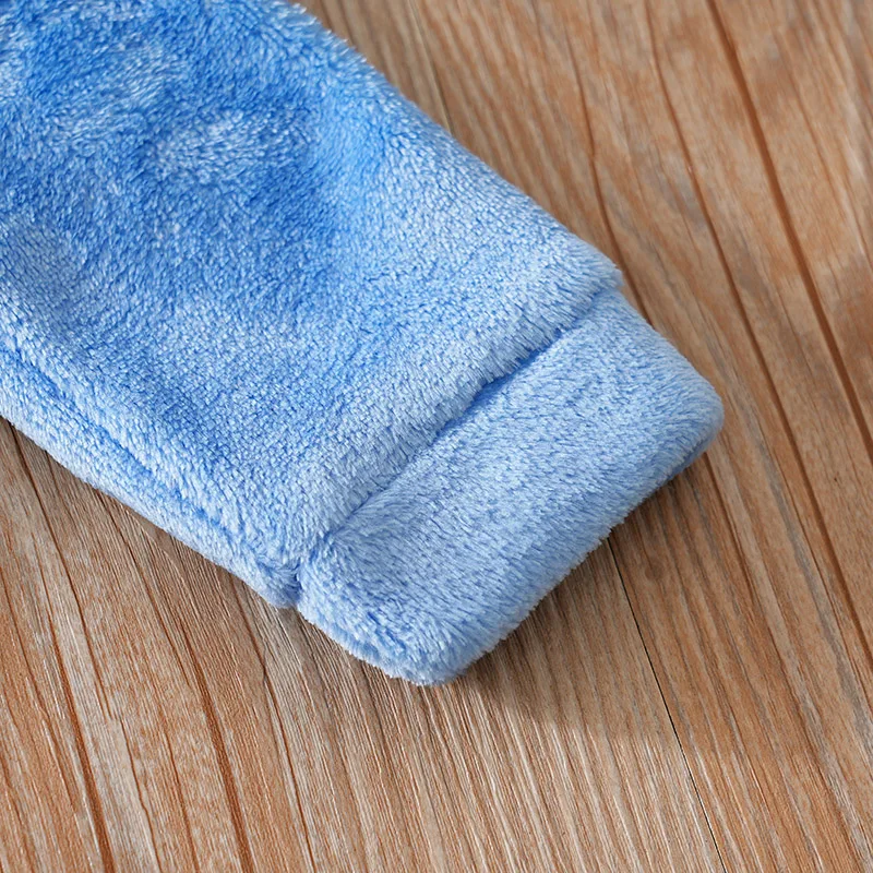 ملابس الطفل لطيف الكرتون ثلاثية الأبعاد ديناصور الفانيلا لينة 0-18 الفتيان والفتيات الخريف والشتاء طويلة الأكمام حقيبة الطفل بذلة القدم #5