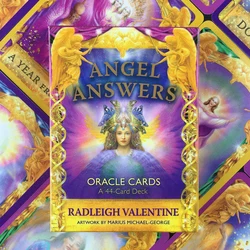 Answer Oracle Cards Prophecy Divination Angel Tarot Deck 44. Tarot Sheet Card Deck Przyjaciel Rozrywka Impreza Gra planszowa z PDF