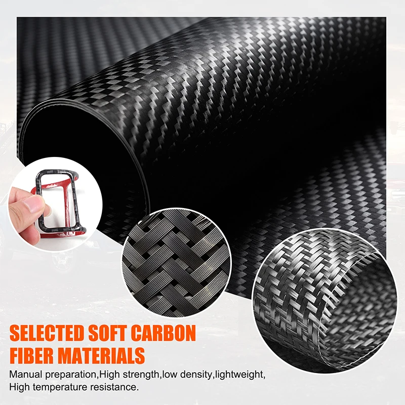 For Nissan 370Z Z34 2009-UP Carbon Fiber Center console water cup Panel Trim Cover Car Interior Accessories Decorative Stickers