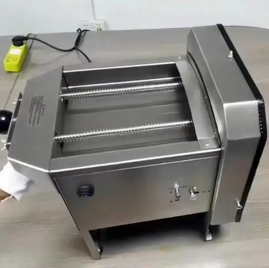 Desktop Electric Fruit Slicer Thin Slice Cutter For Banana Lemon Orange Potato Chips Commercial Vegetable Fruit Slicing Machine