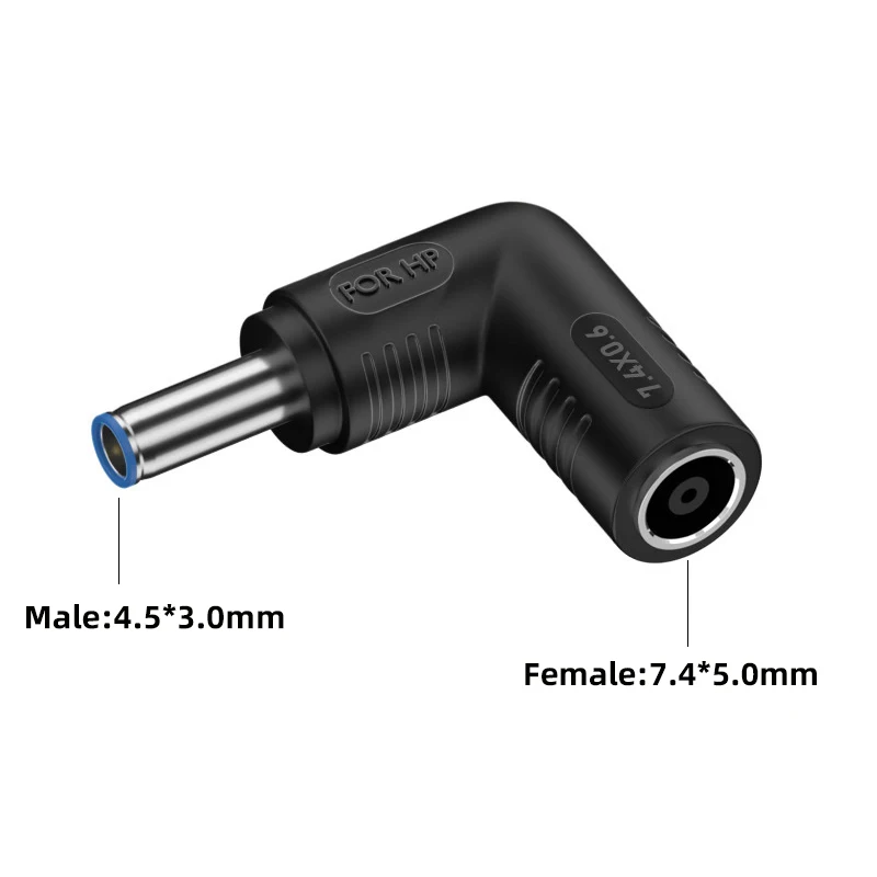 Laptop Power Adapter Connector 240W DC Jack 7.4*5.0mm Female to 4.5*3.0mm Male Plug Converter for Hp Dell Asus Lenovo Notebook