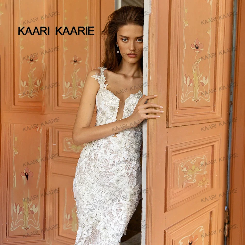 

KAARI KAARIE 2024 bride luxury meimaid shiny wedding dresses evening luxury women vestido de novia dress