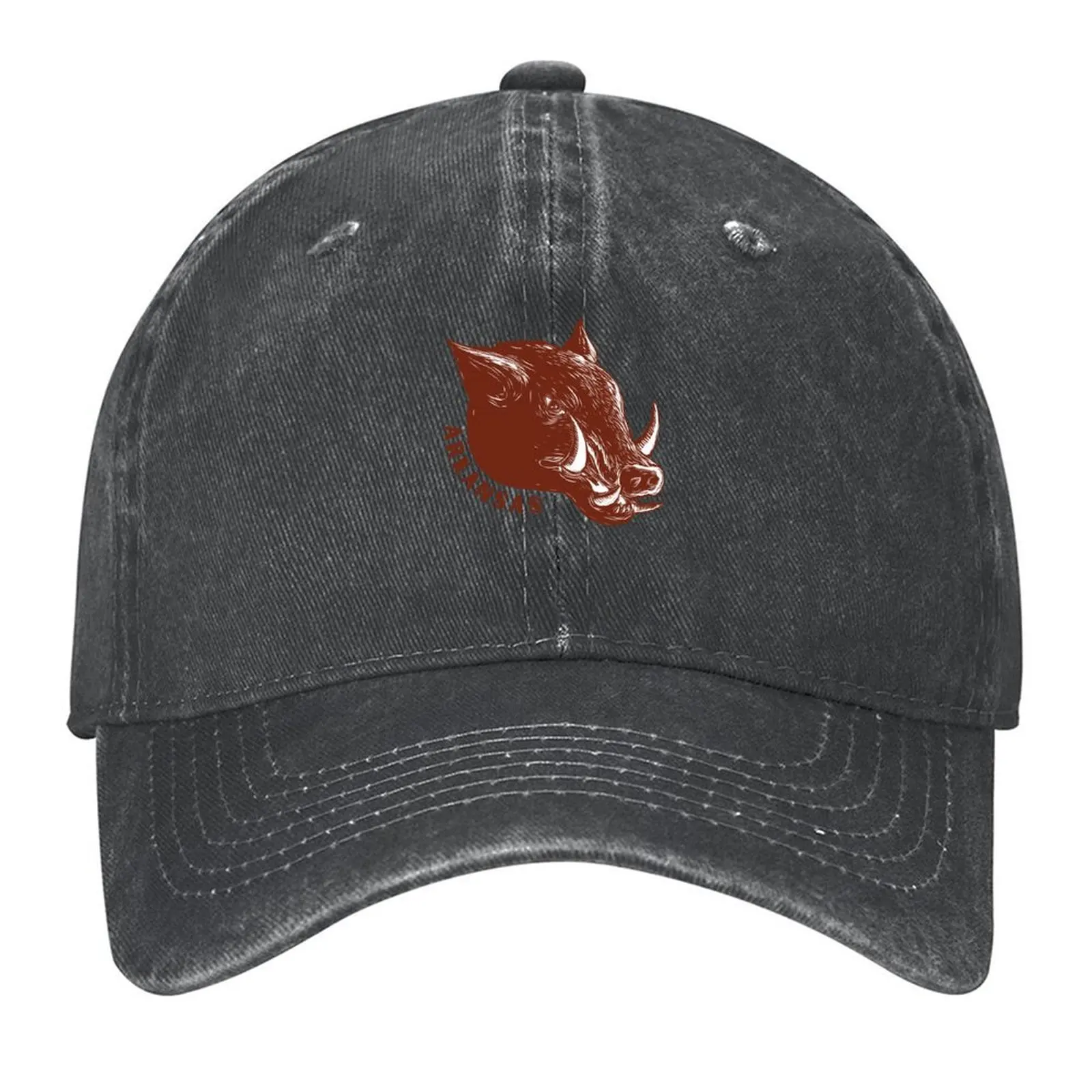 

Arkansas Razorback Vintage Baseball Cap hats for men Trucker Cap Visor Luxury Brand Women's Hats For The Sun Men's