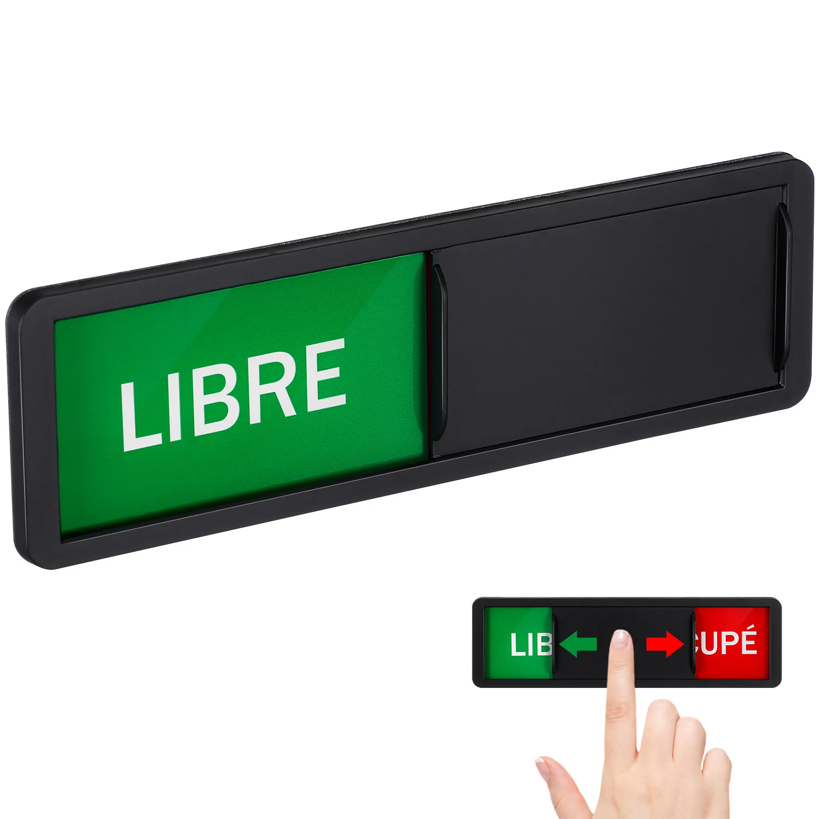 

Sliding Door Status Switch Sign Vacant Occupied Privacy Indicator Office Conference Room Hotel Hospital in Use Vacant Sign