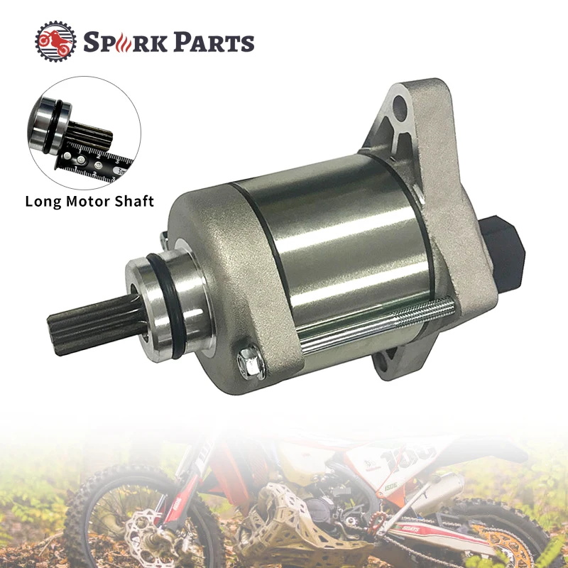 026070118000 Starter Motor Long Shaft for Beta 250 300 RR 2 Stroke Enduro 2013-2023 Cross Trainer X-Trainer 250 300 2015-2023