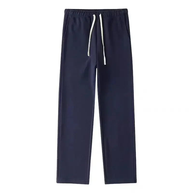 Sweatpants Breathable Sportswear Drawstring Wide Leg