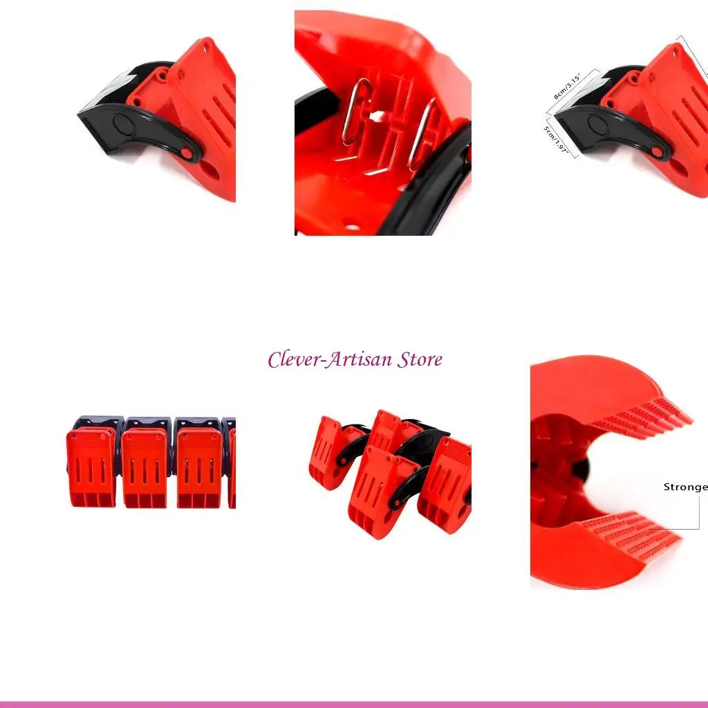 

E06B 4x/Set Mat Clamps Car Floor Pad Cleaning Hook Carpet Wash Clamp Yoga Mat Clips Heavy Duty Spring Clamp for Car Wash Room