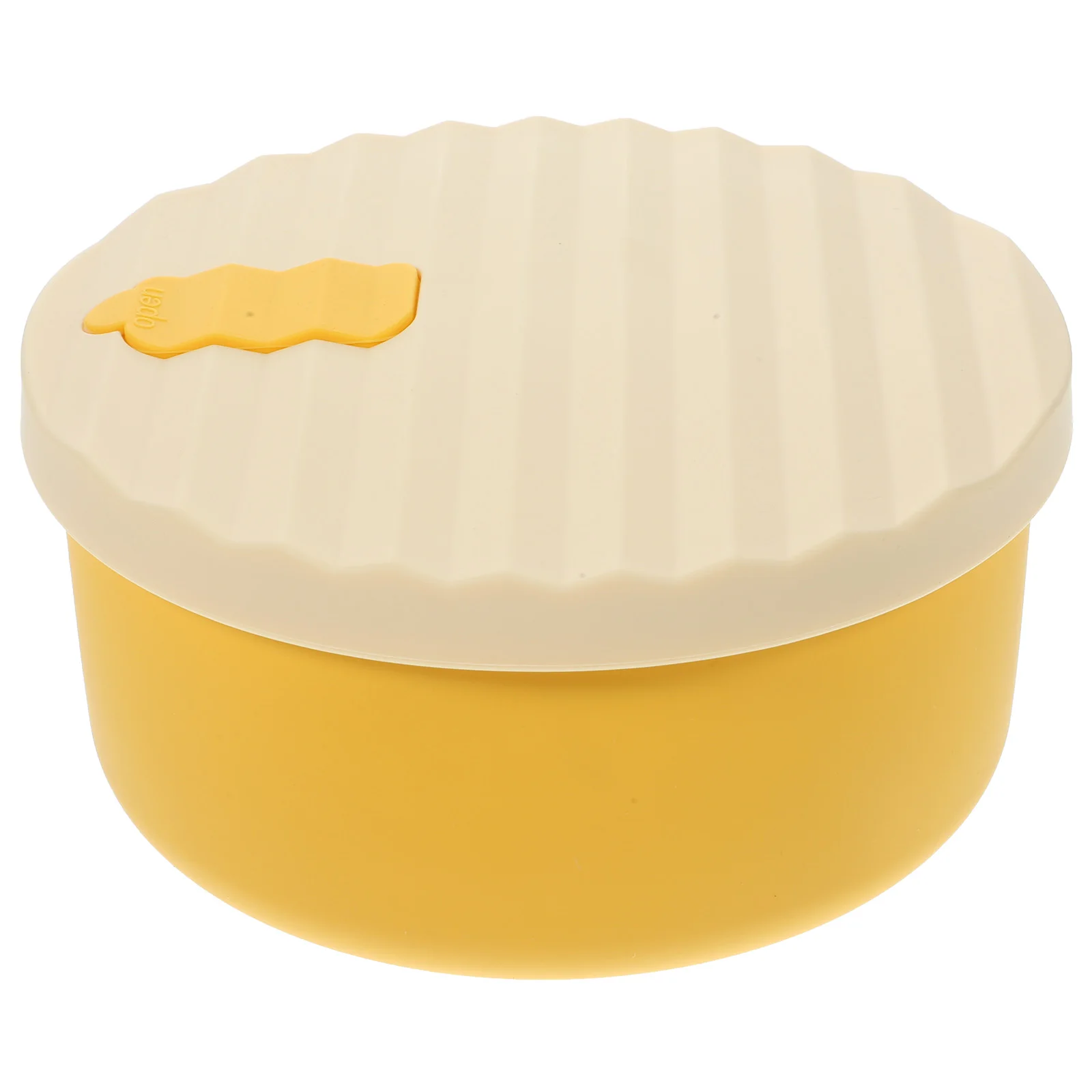 

Silicone Food Bowl Leak Proof Fresh Keeping Box Microwave Safe Storage Container For Home Office Fridge Storage