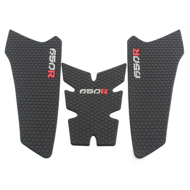 

2X Tank Grip Pads For HONDA CBR650R CB650R 2019-2021 Protector Sticker Tank Traction Pad Side