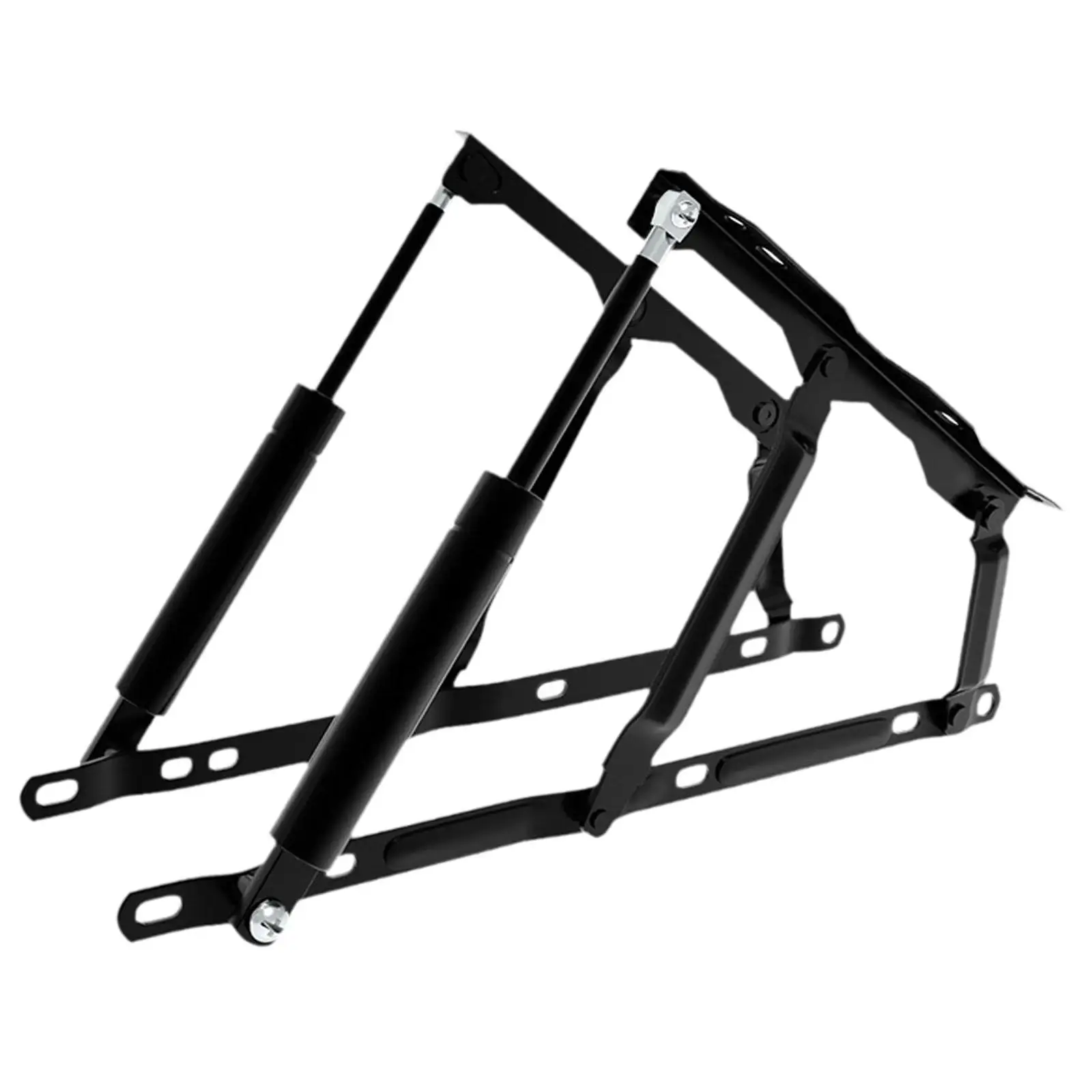 Lift Up Bed Hinges Hydraulic Gas Spring Iron Adjustable Torque Mechanism for Storage Furniture Cabinet