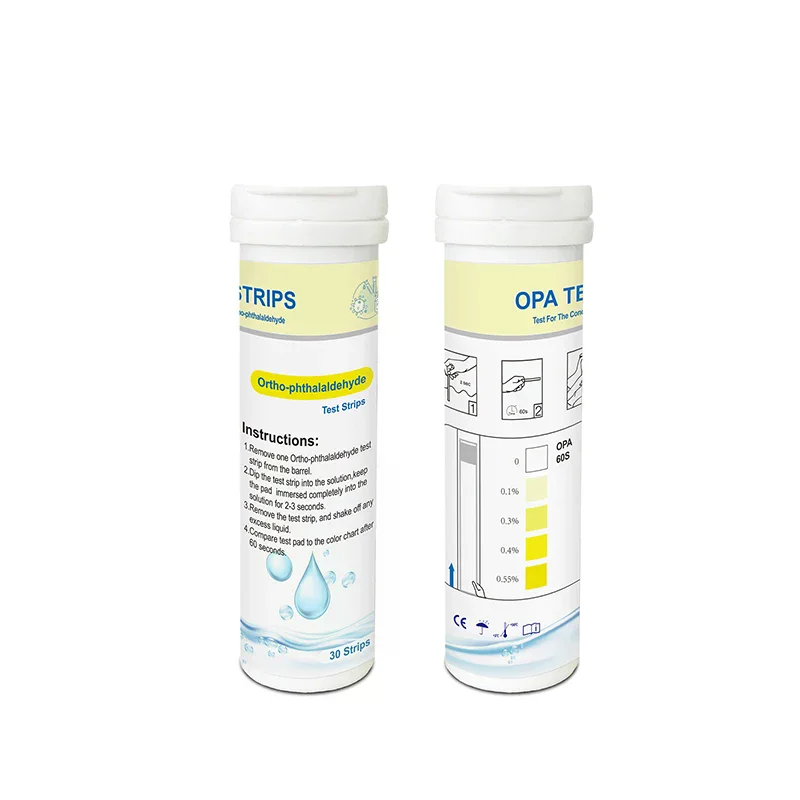 30Pcs OPA Test Kit Hard Water Test Strips For Water Softener Pack Swimming Pool Water Testing