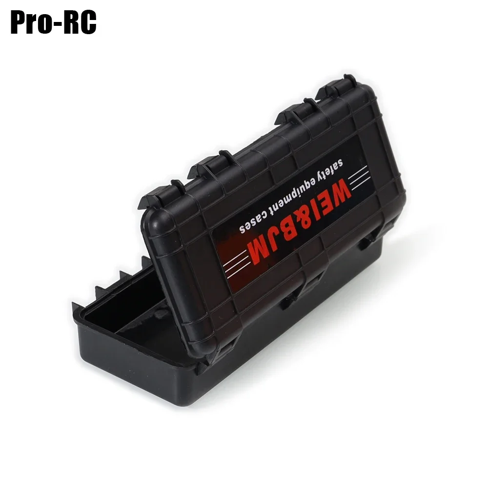 3개 플라스틱 안전 장비 케이스 미니 보관함 (1/10 RC 크롤러 자동차 Axial SCX10 90046 Traxxas TRX4 TRX-4 TRX-6 MST HSP 용)
