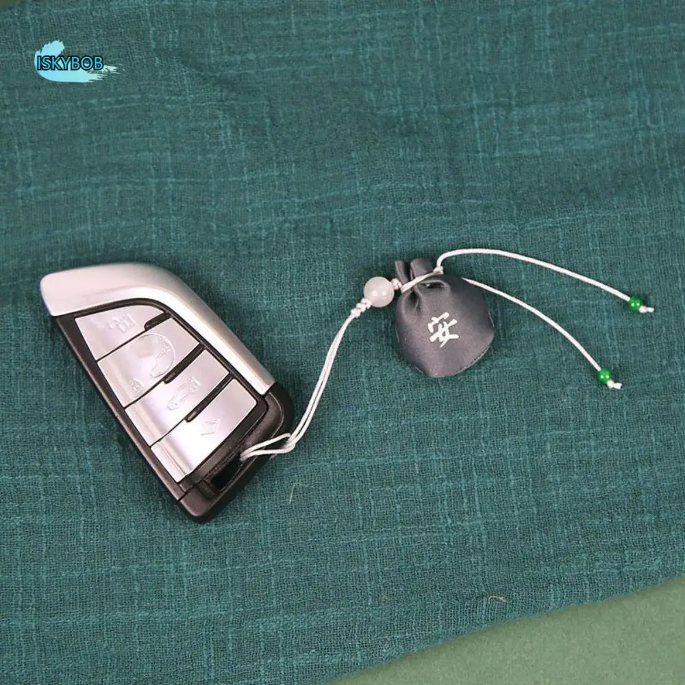 طباعة كيس قماش صغير معلق للأعشاب العطرية المملوءة بشرابة صغيرة لتغليف المجوهرات كيس صغير