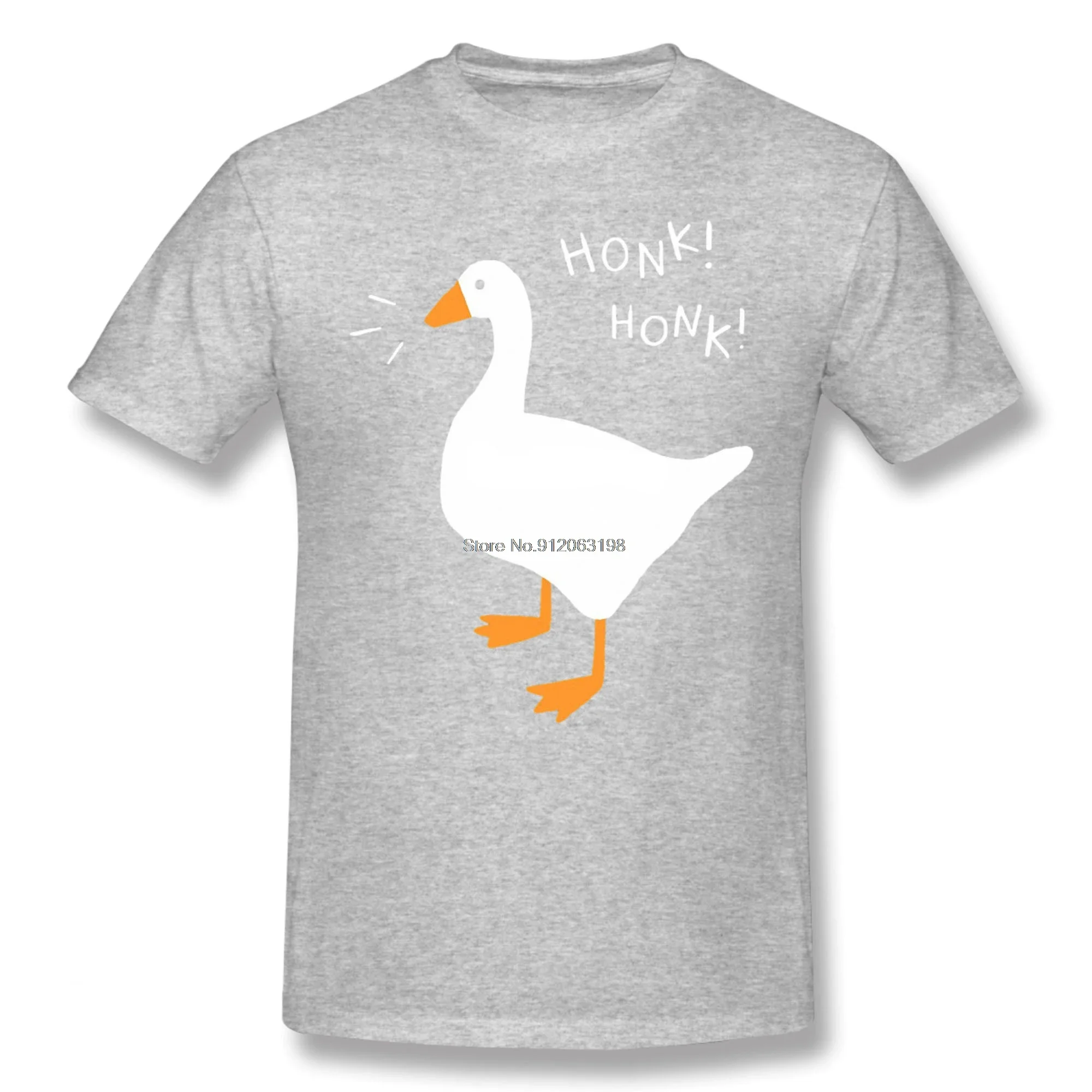 Rengoku Honk Goose Fashion TShirt Design Untitled Goose Games Funny Adventure Cotton Shirts Men T-Shirt Tees Streetwear vintage