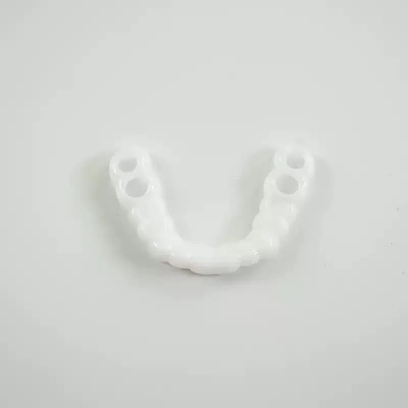 Perfect Fit Fake Tooth Cover Snap-on Teeth Whitening Silicone Smile Veneers Dental Flexibles Cosmetic Beauty Tool for Instant Sm