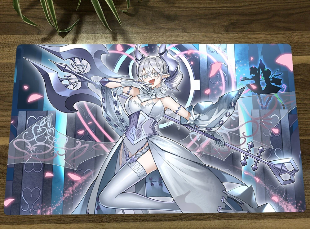 YuGiOh Labrynth of the Silver Castle TCG CCG Playmat Trading Card Game Mat Table Desk Gaming Play Mat Mousepad Mouse Pad 60x35cm