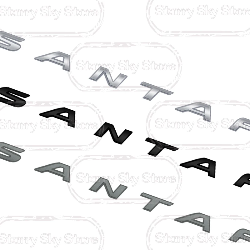 Car Front hood Letter Emblem N Line 2010-2020 2021 2022 2023 Glossy black Grey Metal Badge Logo Body Decals Rear Trunk Sticker