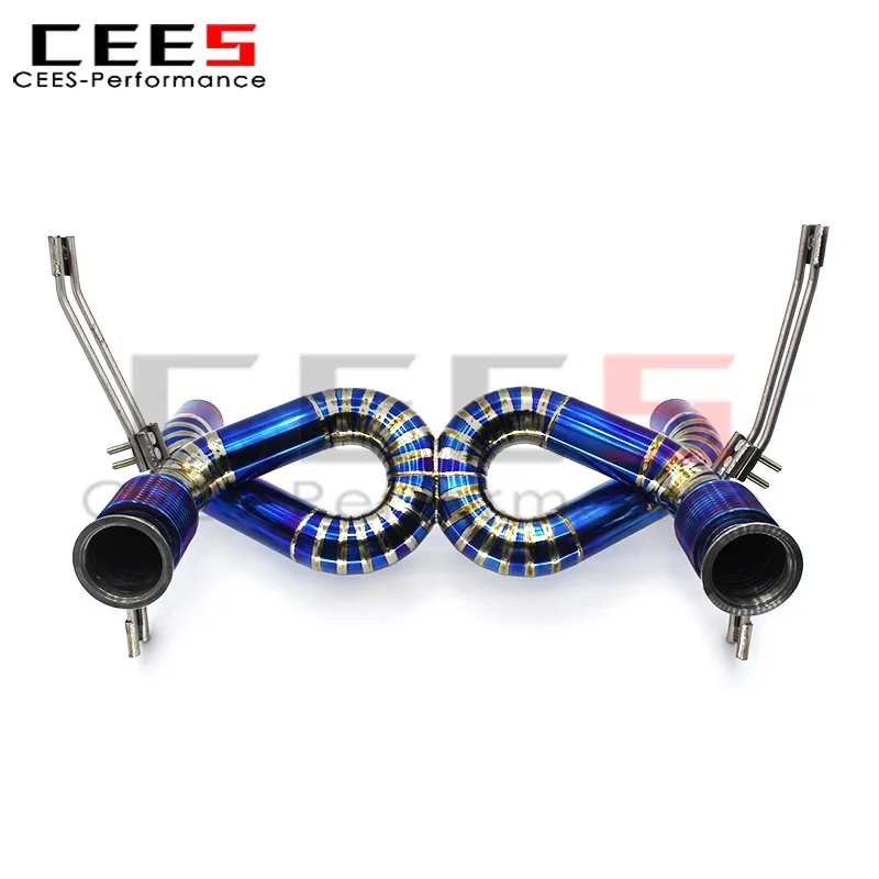 cees Titanium Catback Exhaust Pipe for Lamborghini Huracan Technica STO EVO LP610 2019-2020 Performance Exhaust System Assembly