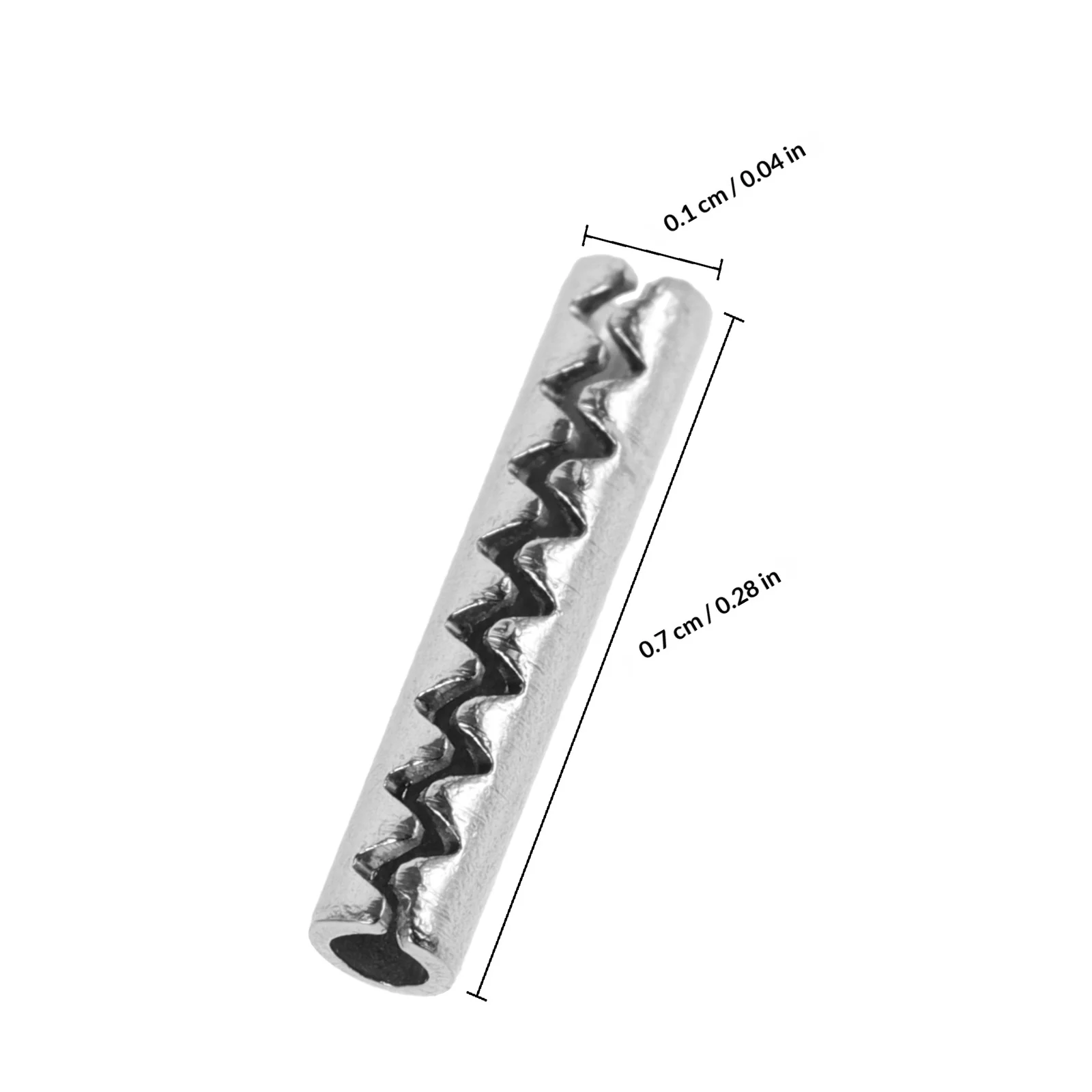 200pcs Key Remote Flip Lock Spring Stainless Steel 8Mm Length 6Mm Diameter 1.6Mm Inner Mounting Bolts Car Key Accessories