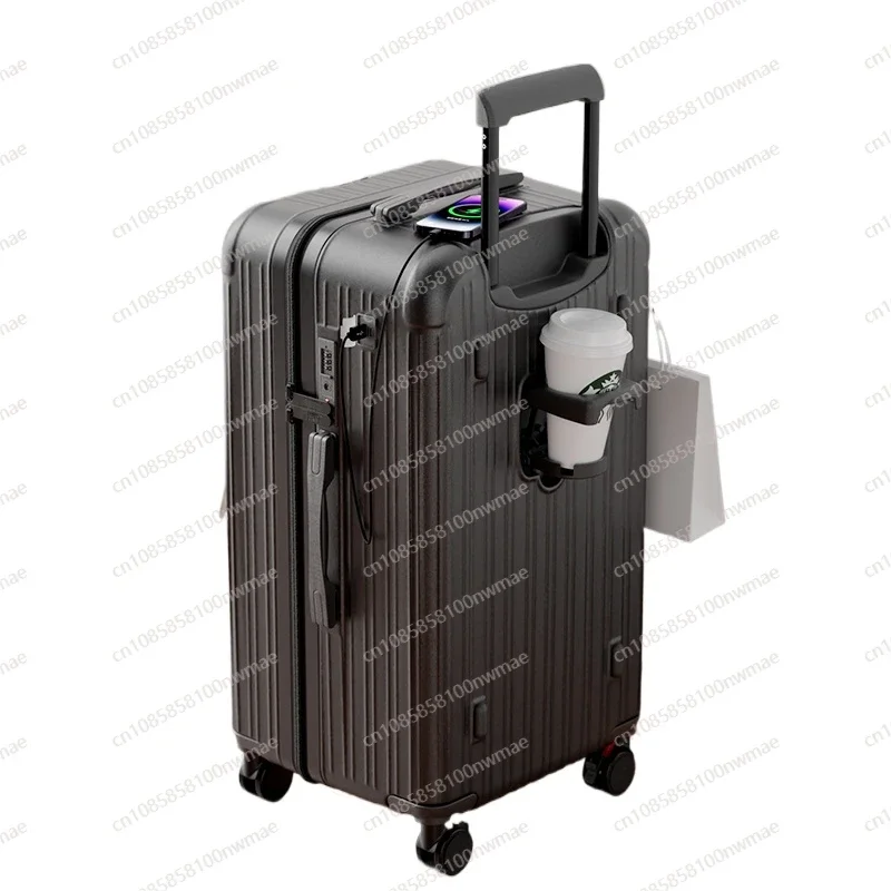 Large capacity suitcase Multifunctional password trolley case