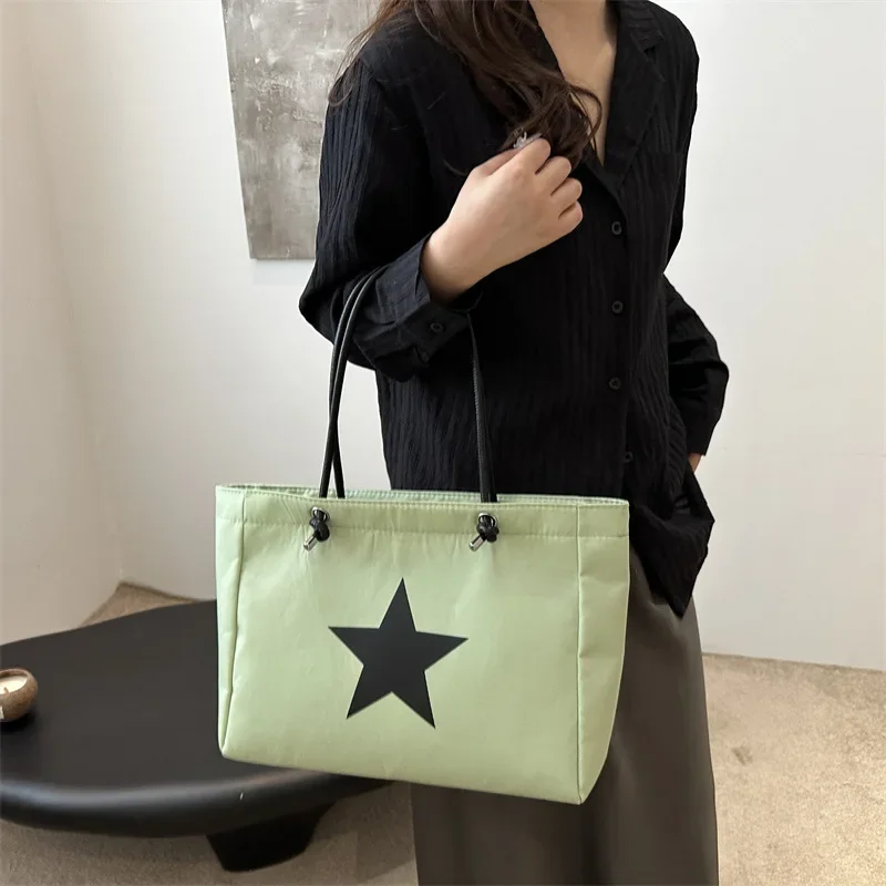 Large Capacity Canvas Ladies Tote Bags Casual Solid Color Shoulder Bags for Women 2024 Hot Sale Simplicity Bolsas Femininas