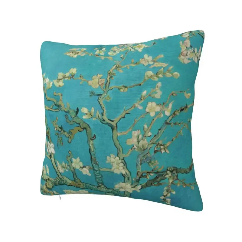 Almond Blossoms Vincent Van Gogh Modern Throw Pillow Covers Home Decor Art Flowers Painting Cushion