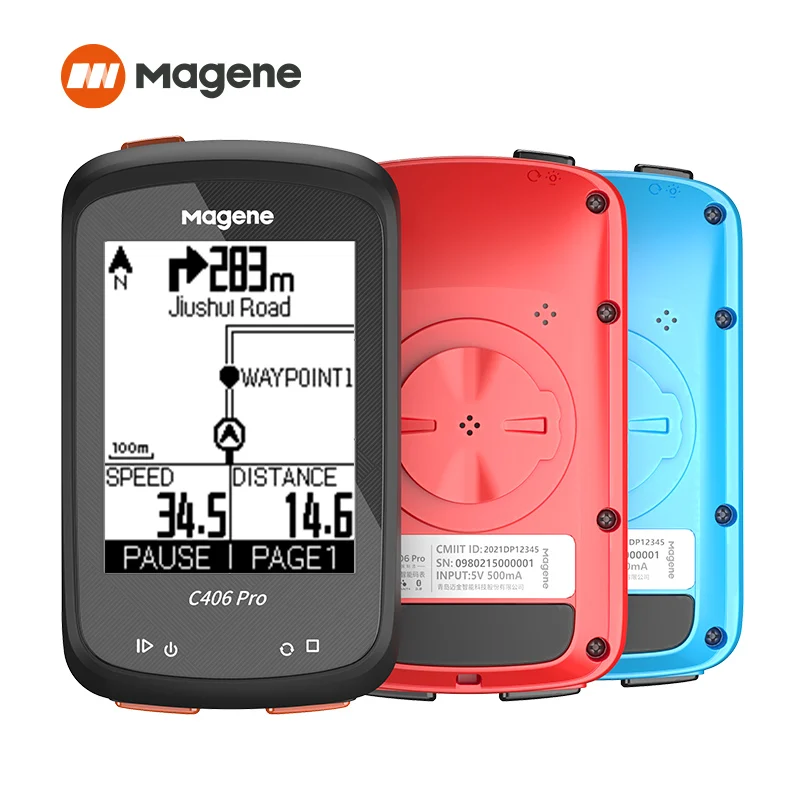 

Magene C406Pro GPS Bike Computer Navigation Speedometer MTB Road Bicycle Odometer Cycling Training Notice Ant Sensor C406 Pro