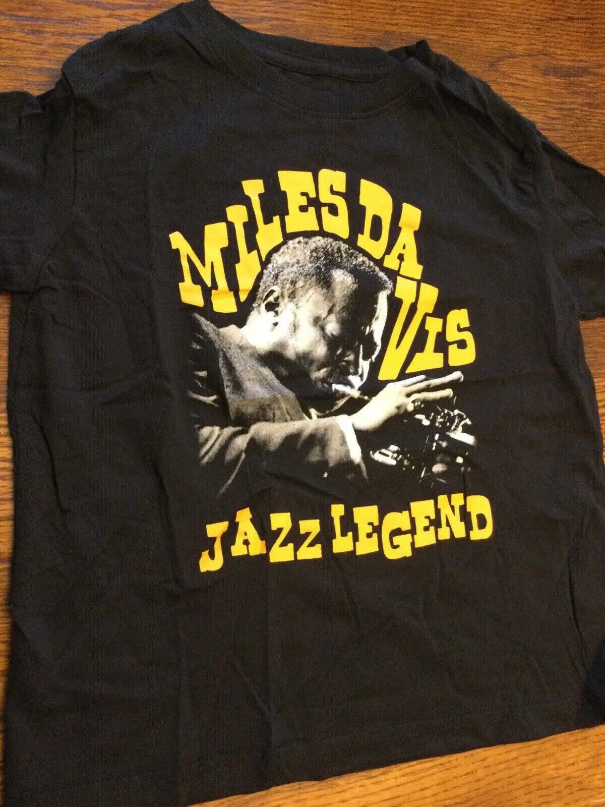 Miles Davis Jazz Legend Shirt Classic Black Unisex Size S-5XL HB201