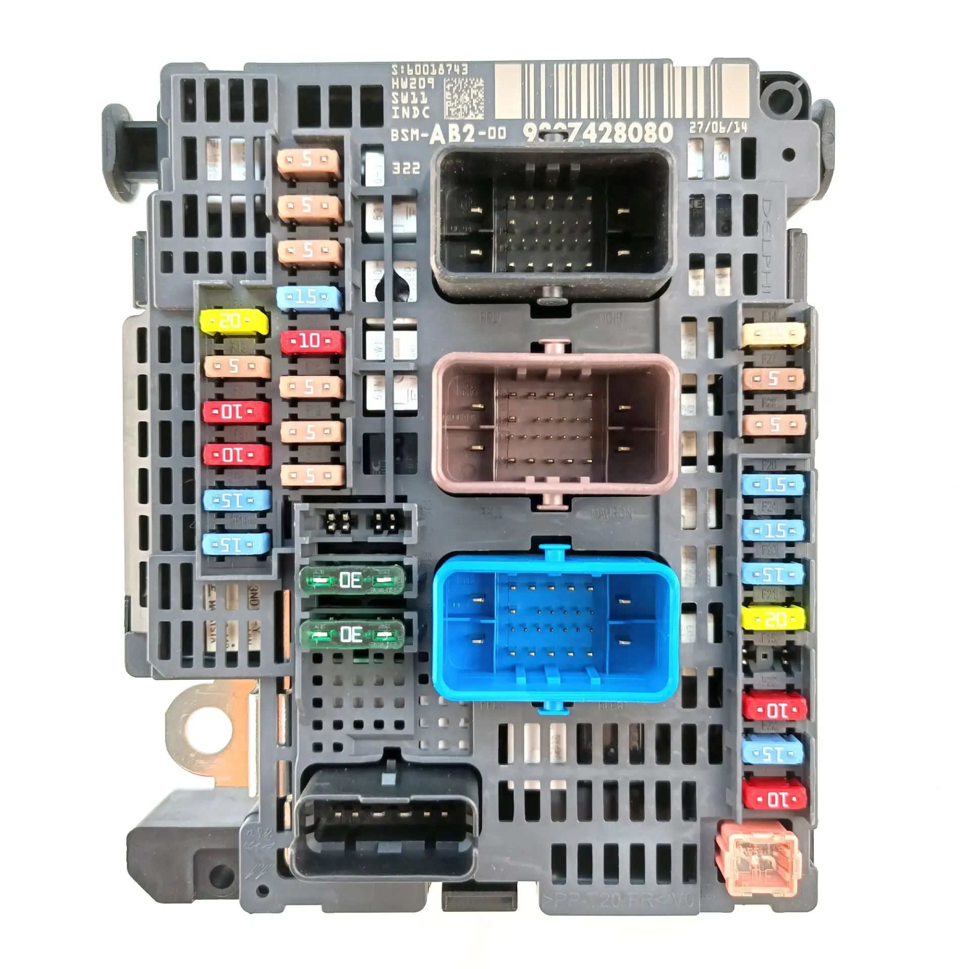 Brand New Genuine Fuse Box Module BSM AB1 9807427980 9677987180 9807428080 For Citroen C4 B4 DS4