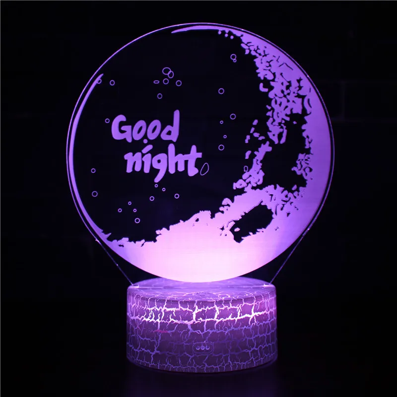 Kids Room Usb Led Night Light Holiday Home Deco Gift Nightlights Children's Room Decoration 3d Night Light