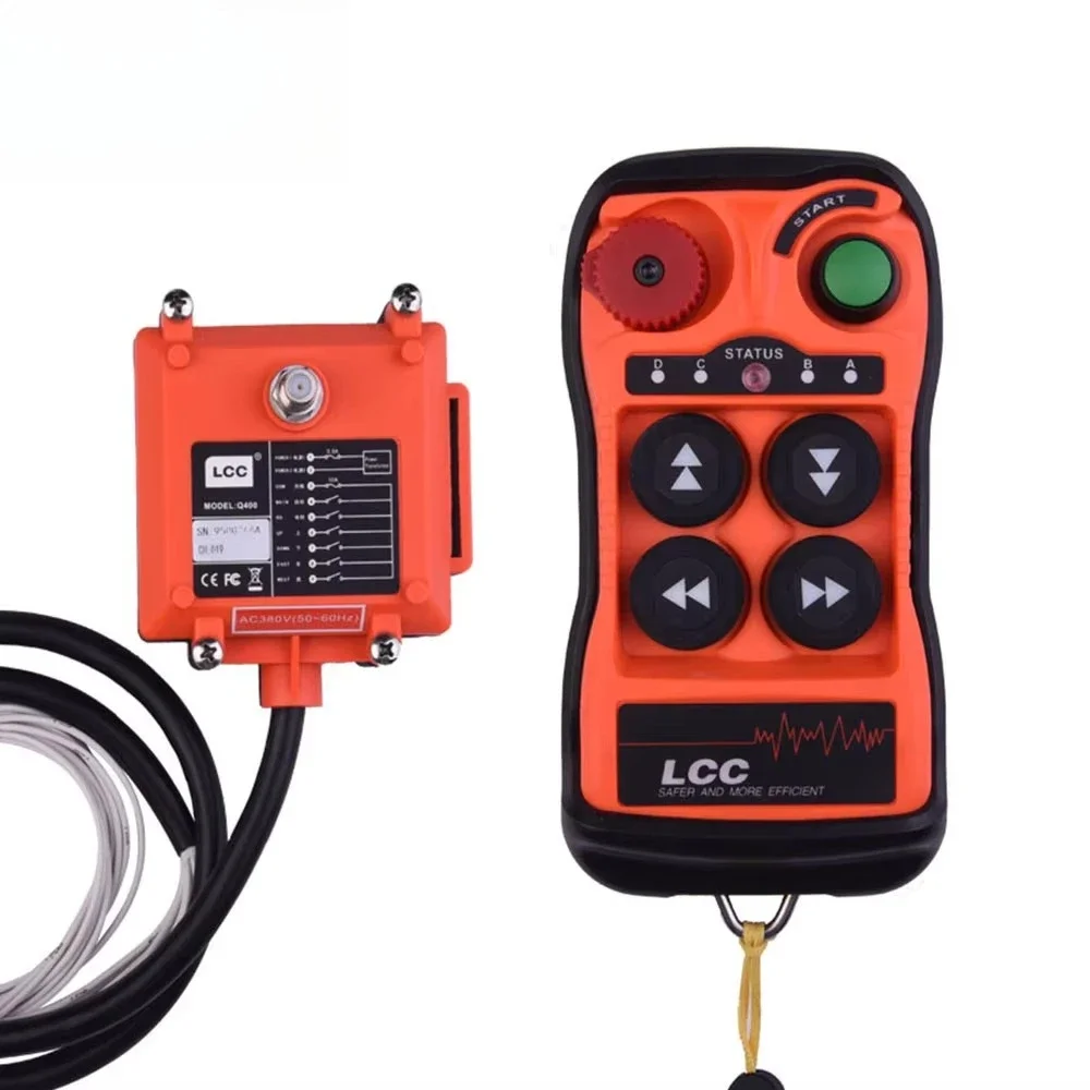 Q400 Industrial Wireless Remote Control Customized Hot Selling IP65 Water And Dustproof For Outdoor Use
