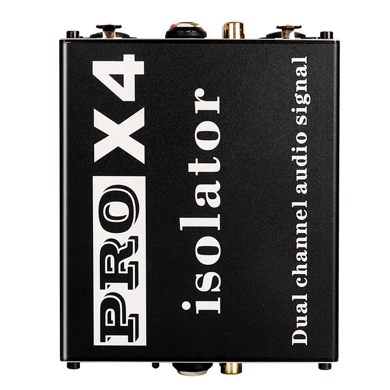 PRO X4 Multi-function Dual Channel Audio Signal Isolator Isolation Hum Eliminator Current Acoustic Noise Filter Remover