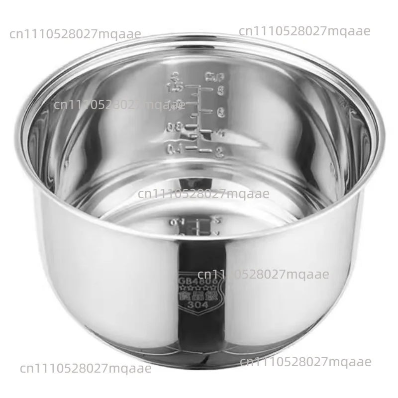304 stainless steel rice cooker 4L inner bowl for multicooker Esperanza EKG011 replacement Food grade non-stick pan inner bowl
