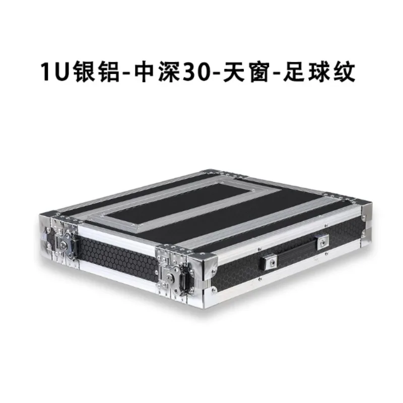 1U Aluminum Mic Storage Cabinet for One To Two Wireless Microphone Receiver