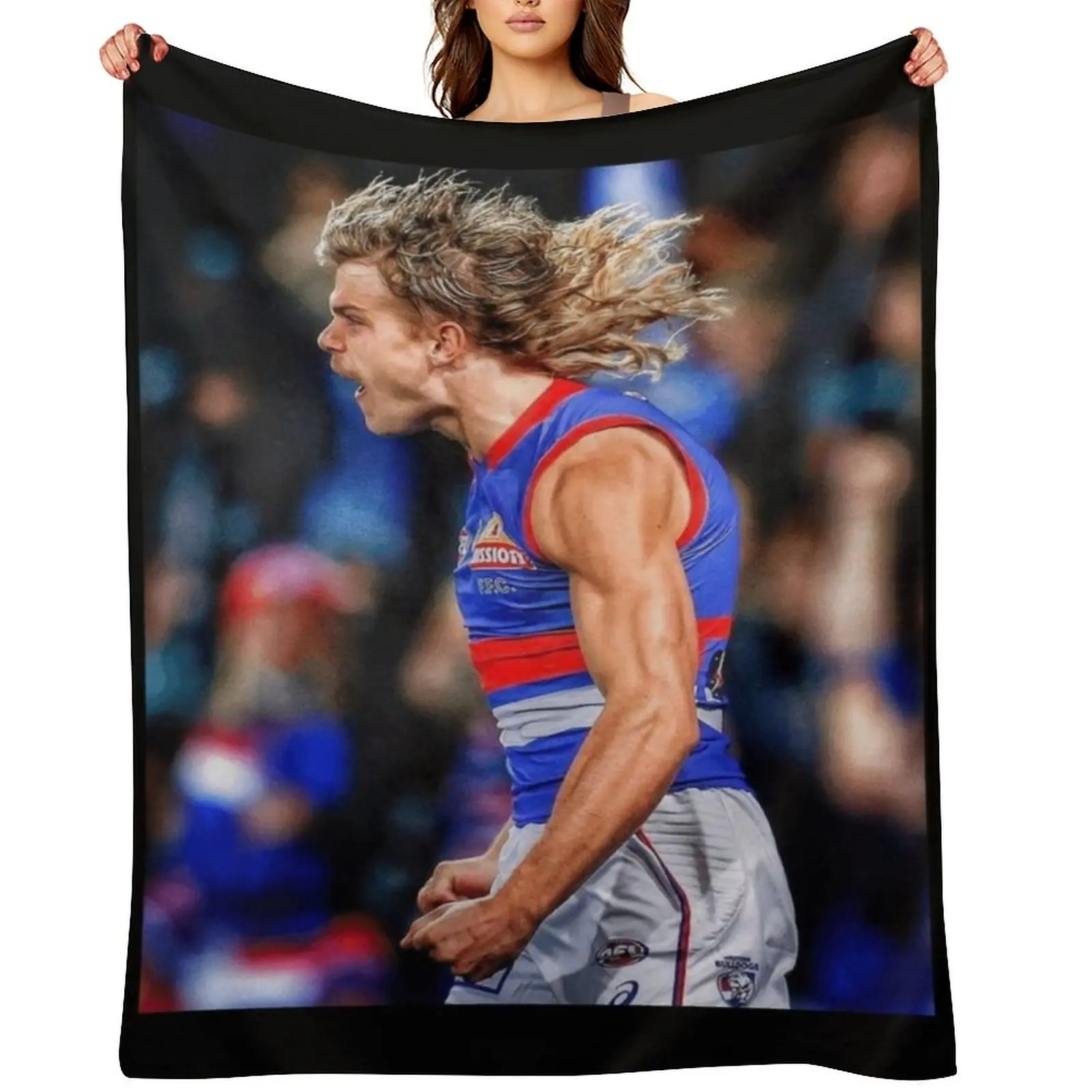 

bailey smith Throw Blanket Thermals For Travel Soft Plaid Summer Beddings bed plaid Blankets